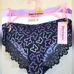 Juicy Couture Set of 3 Panty Set🦋